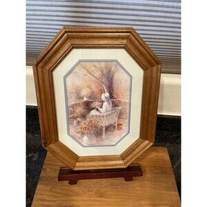 B. Torkland Woman Sitting In Bench Print